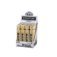 WowToyz® - Wooden Train Whistle, display
