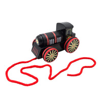 WowToyz® Li'l Chugs™ Pull-Along Steam Engine out of the box - durable and fun steam engine toy for kids