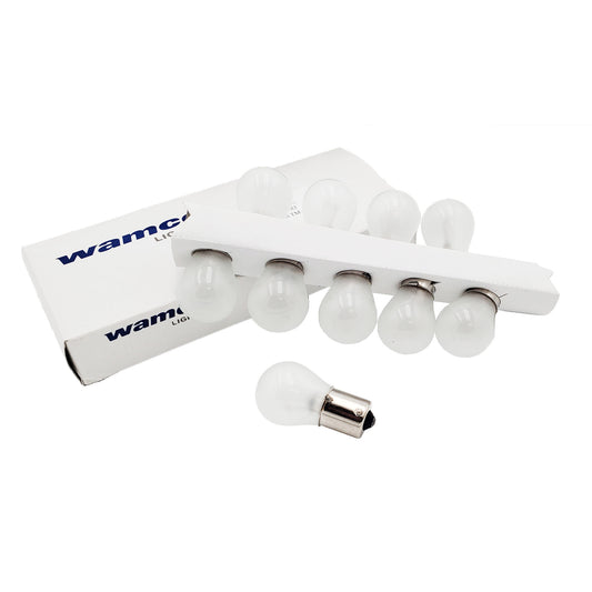 Wamco 1665IF miniature lamps 10 pack in labeled zip-top bag.