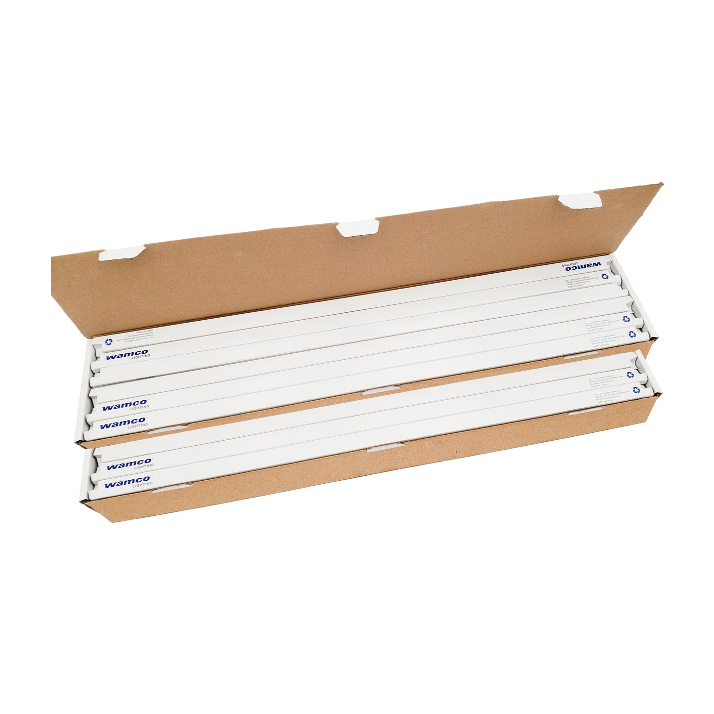 Wamco 5113CW T5 fluorescent lamps 10 pack in zip bag.