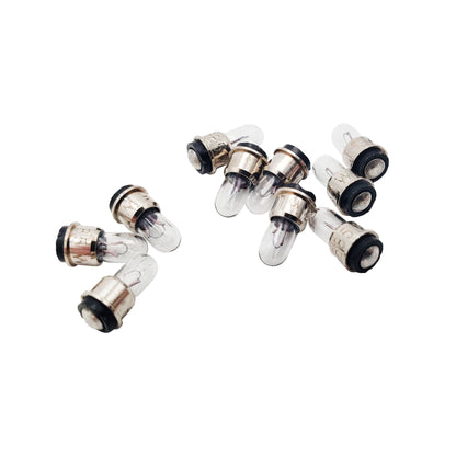 Group of Wamco 685 T-1 MF subminiature aircraft lamps with stamped metal bases
