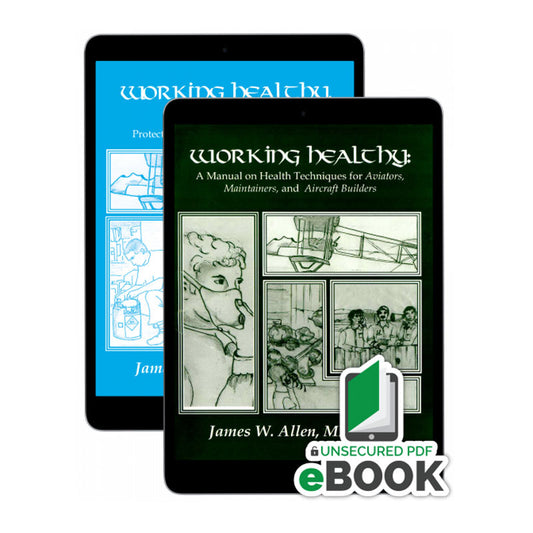 Aviation workplace safety eBook set covering solvents respirators and toxic-fume protection