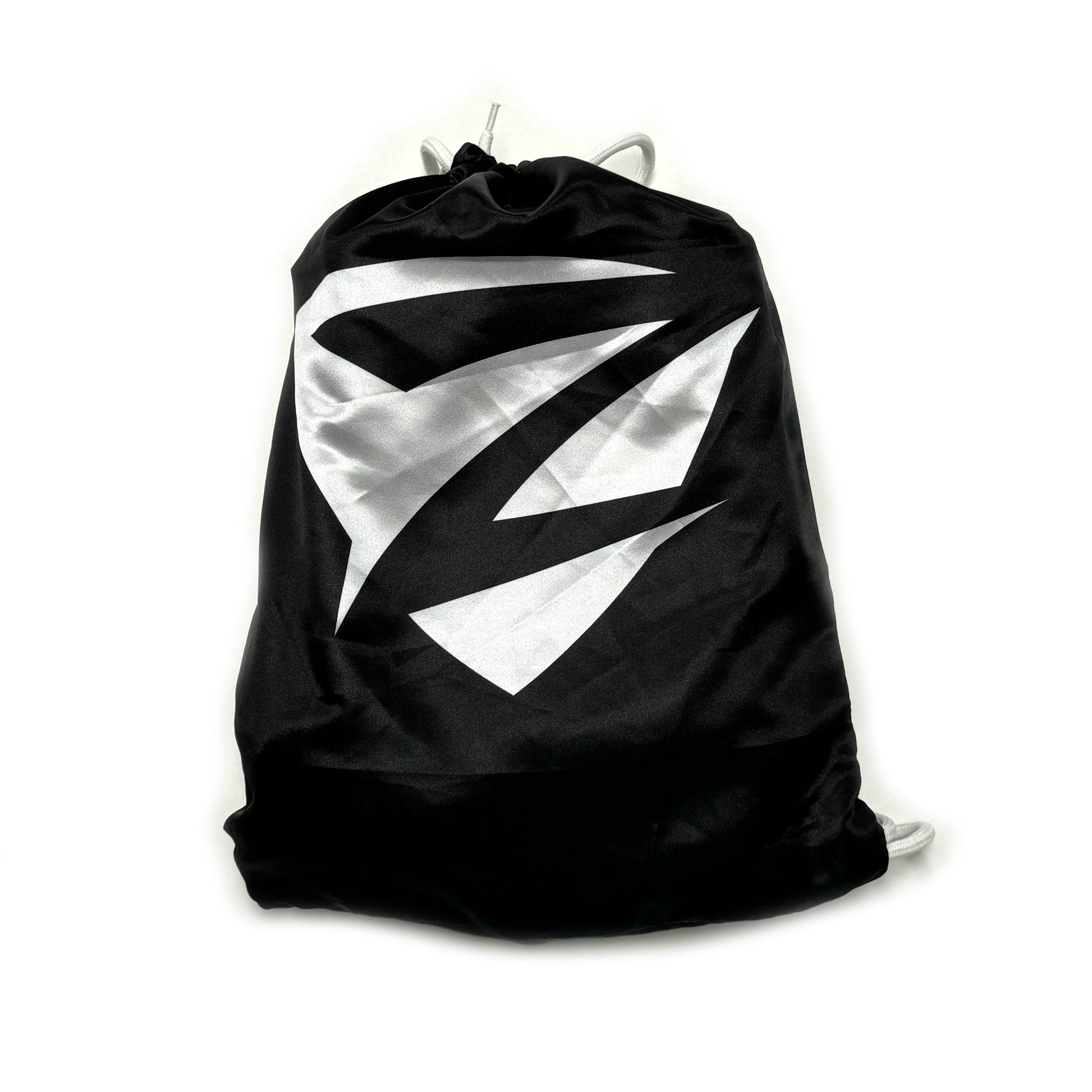 Zed Honra Women’s Alpha Gi – Back View of Black Gi Carry Bag with Drawstring Closure