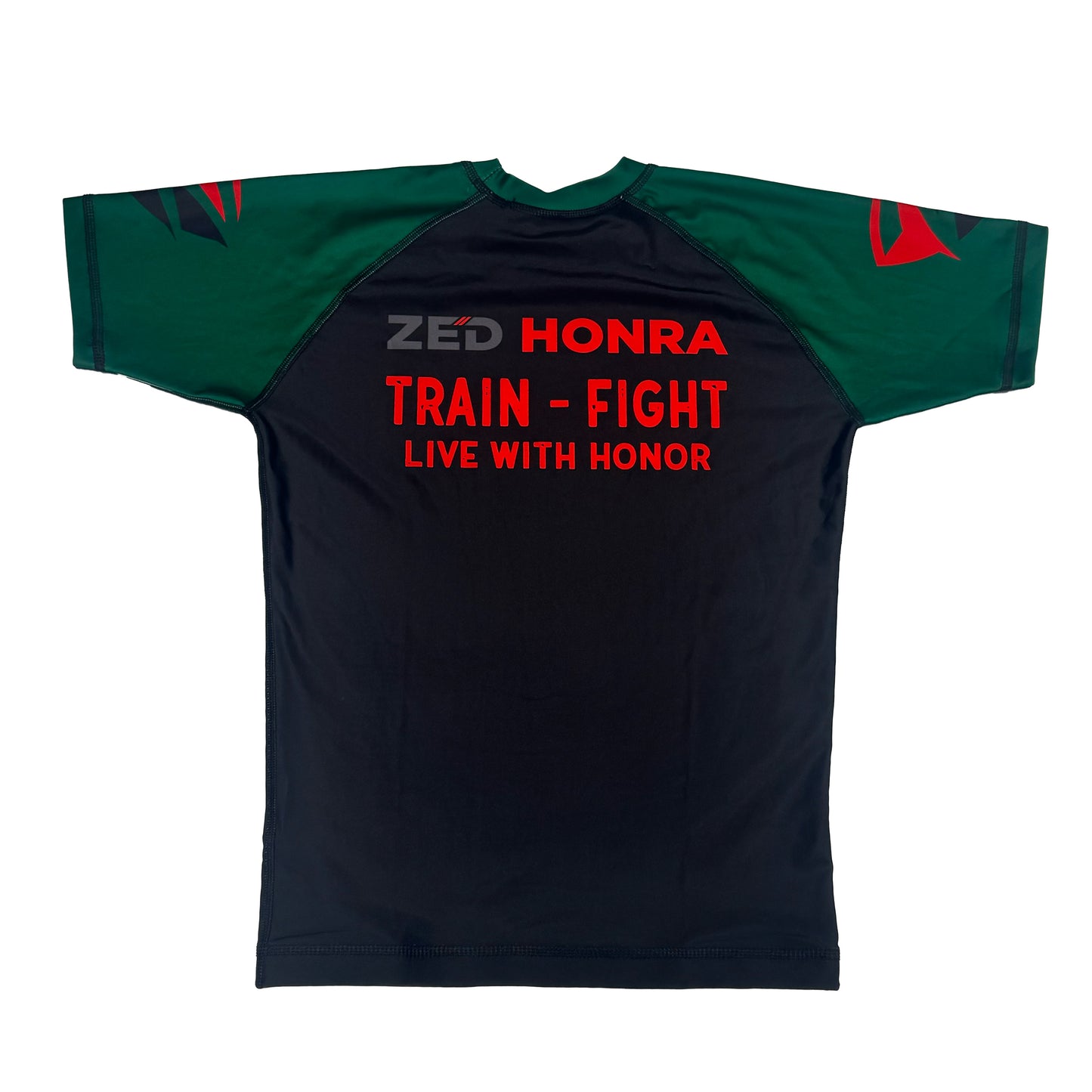 Zed Honra Model 1R Youth Ranked Rash Guard – IBJJF Legal – Black