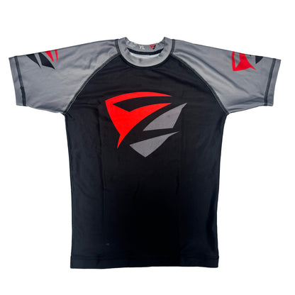 Zed Honra Model 1R Youth Ranked Rash Guard – IBJJF Legal – Black