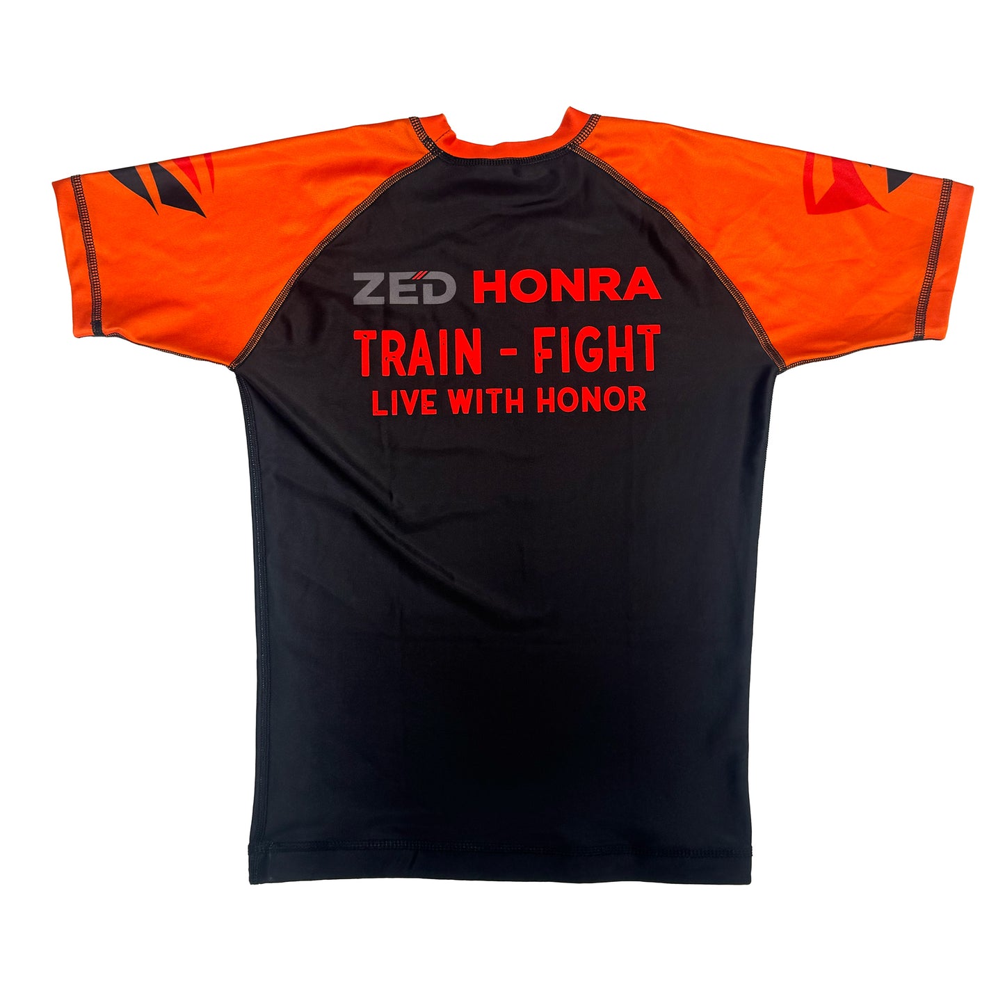 Zed Honra Model 1R Youth Ranked Rash Guard – IBJJF Legal – Black