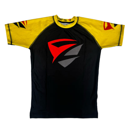 Zed Honra Model 1R Youth Ranked Rash Guard – IBJJF Legal – Black