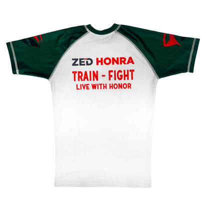 Zed Honra Model 1R Youth Ranked Rash Guard – IBJJF Legal – Black