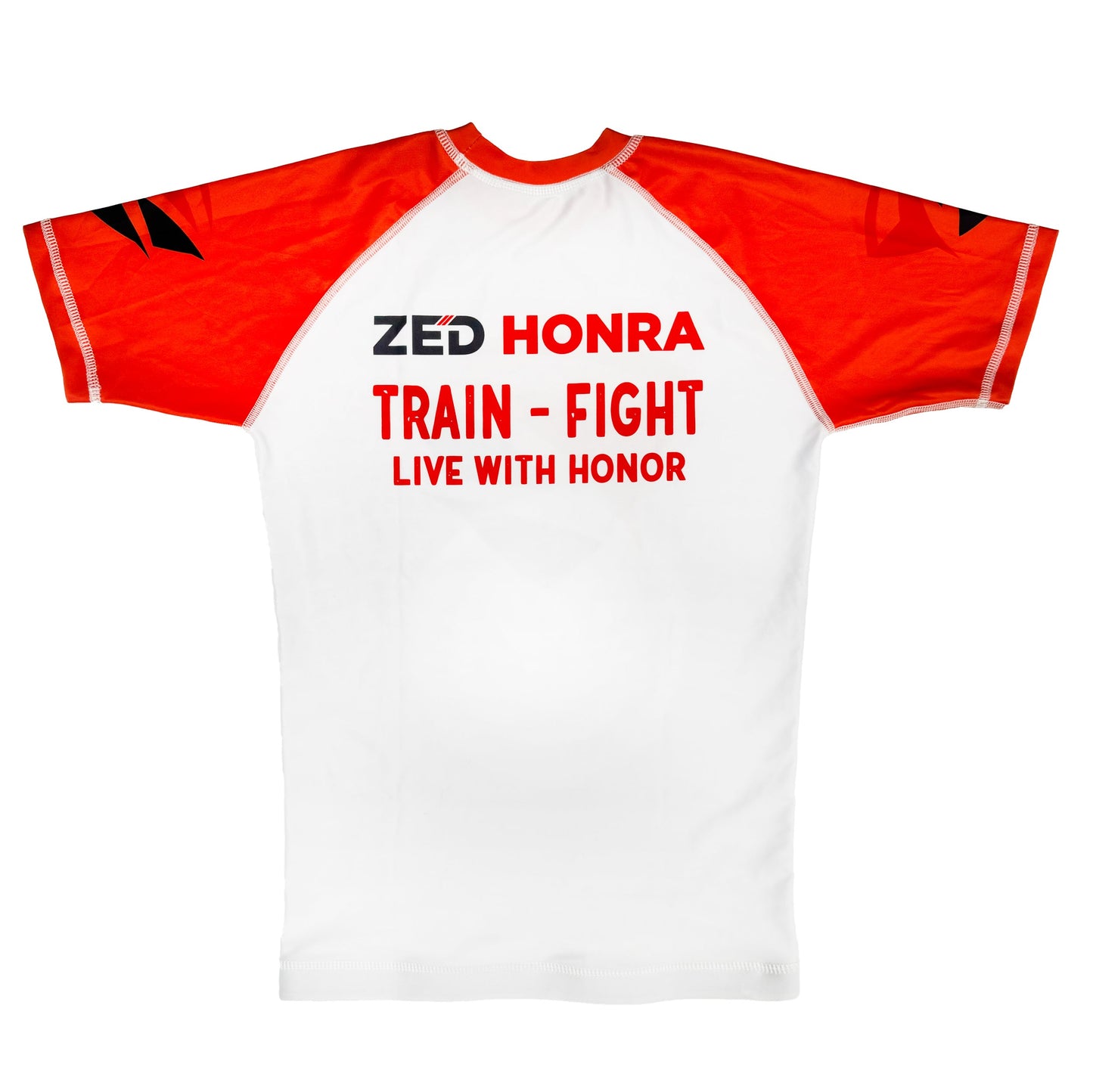 Zed Honra Model 1R Youth Ranked Rash Guard – IBJJF Legal – Black