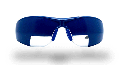 Blockalls V2 IFR Training Glasses – Blue Frame 360 view