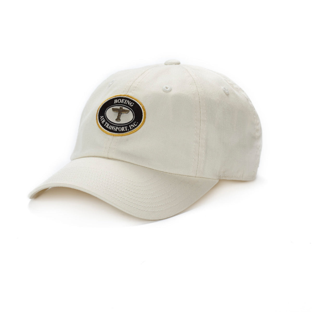 Boeing Airplane Company Logo Metal Emblem Hat - alternate view 1
