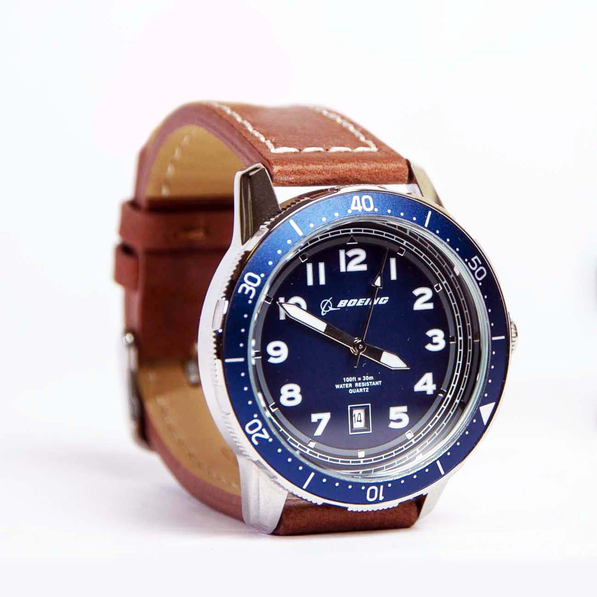 Boeing Brown Leather Watch
