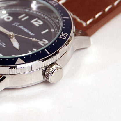Boeing Brown Leather Watch - alternate view 1