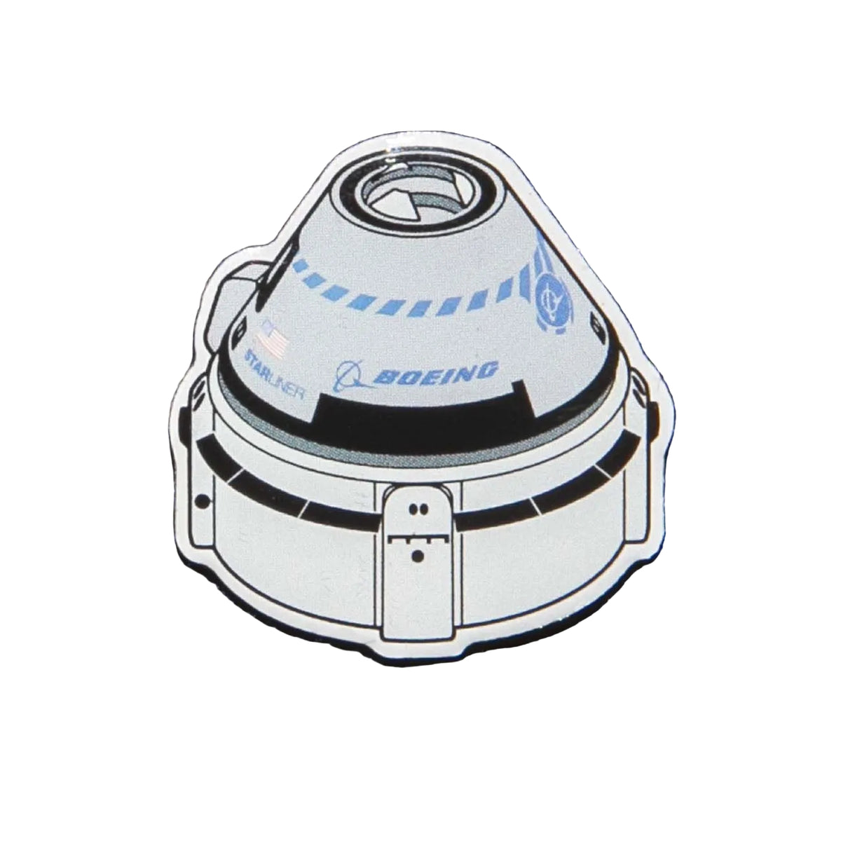 Boeing Illustrated Starliner Lapel Pin