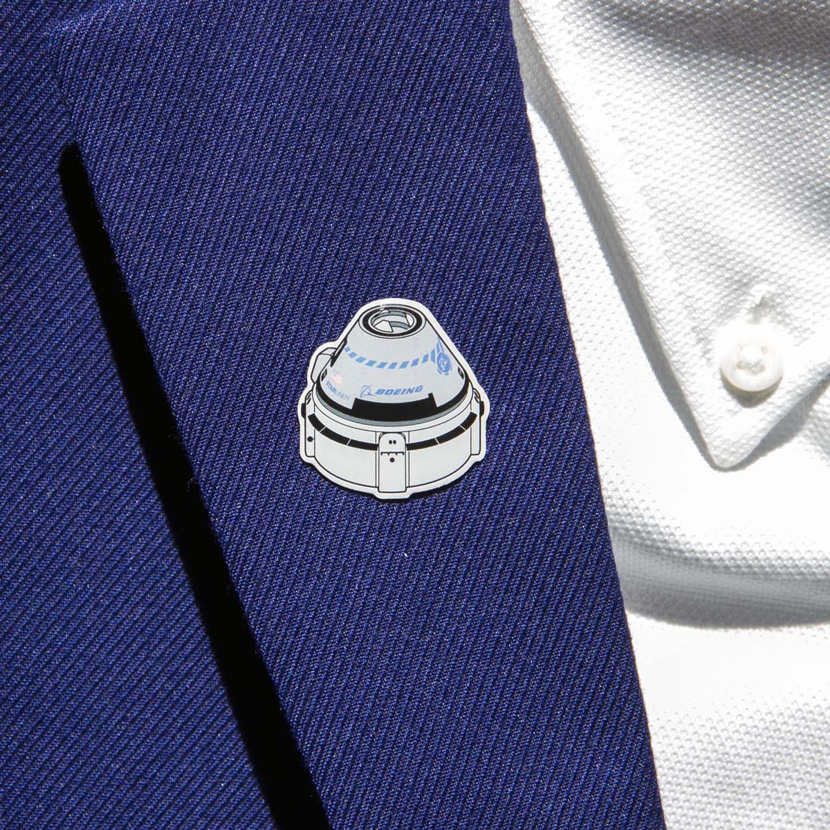 Boeing Illustrated Starliner Lapel Pin - image 2