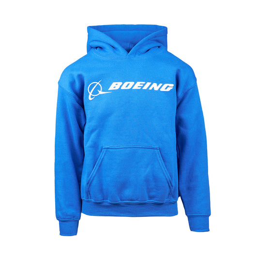 Boeing Kids' Signature Logo Hoodie