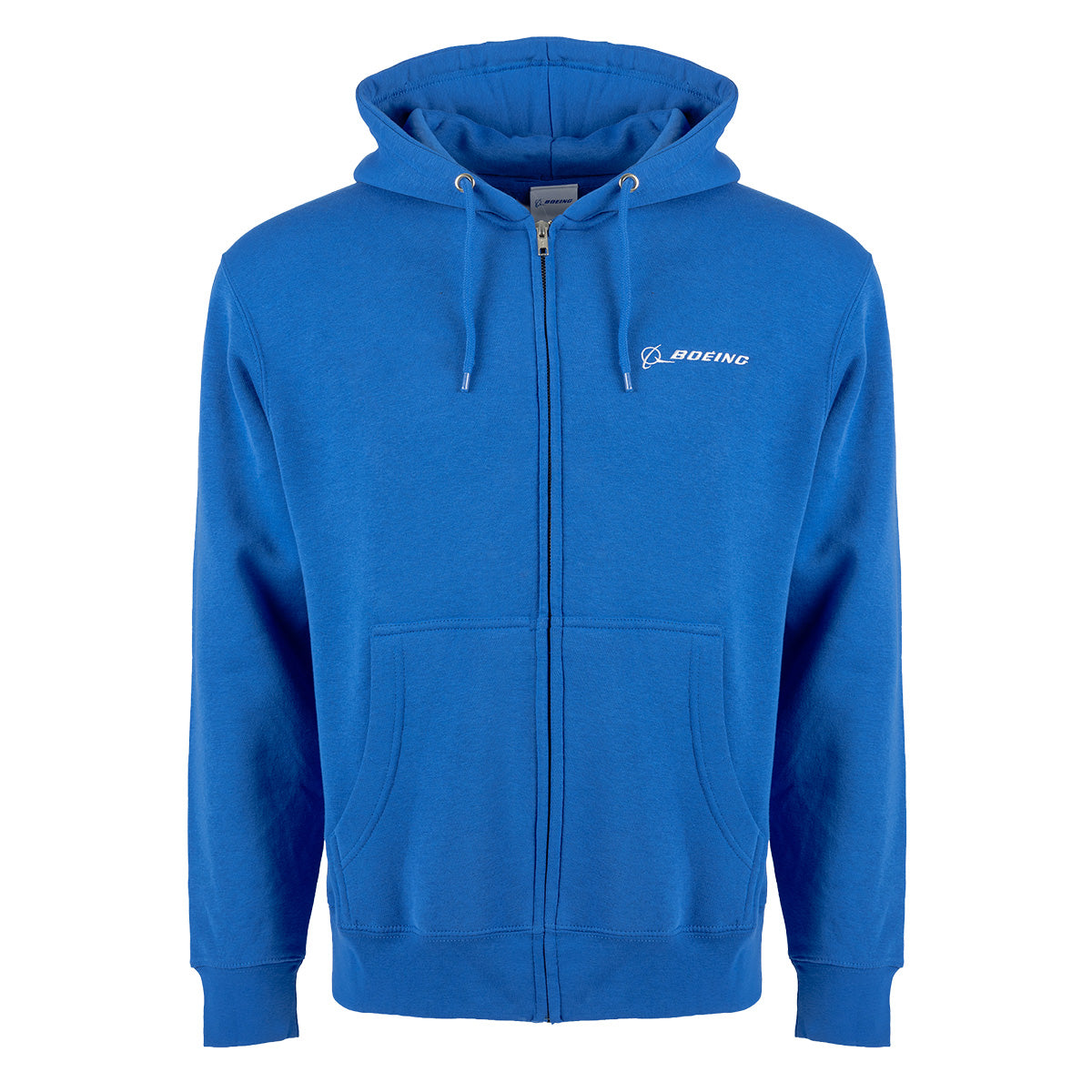Boeing Signature Logo Unisex Premium Full-Zip Hoodie - alternate view 1