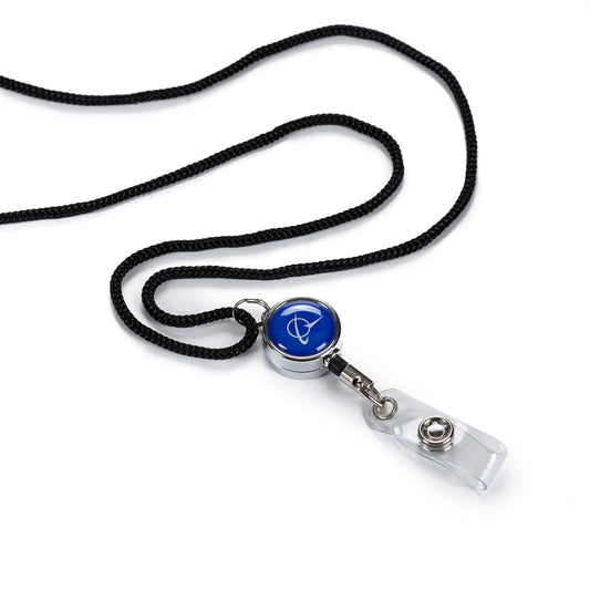 Boeing Symbol Logo Mini-Reel Lanyard