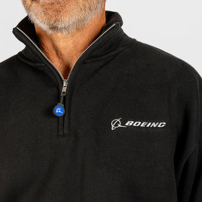 Boeing Unisex Ultra Soft Quarter-Zip - alternate view 3