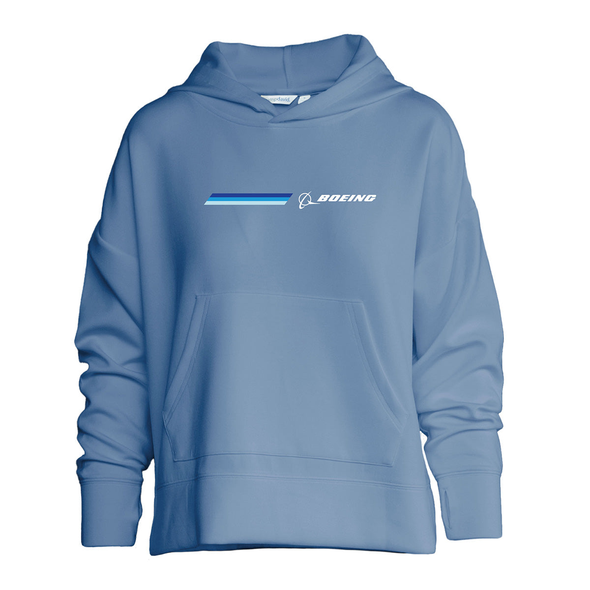 Boeing Women's Signature Logo Stripe Hoodie
