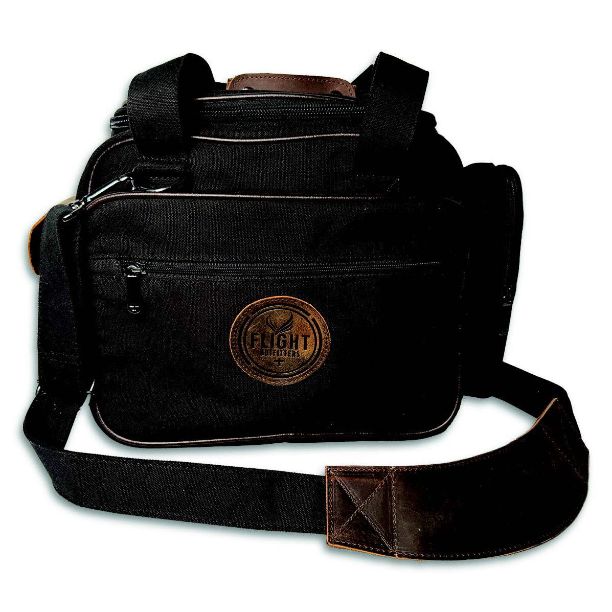 Flight Outfitters Bush Pilot Flight Bag 2.0 black pilot flight bag