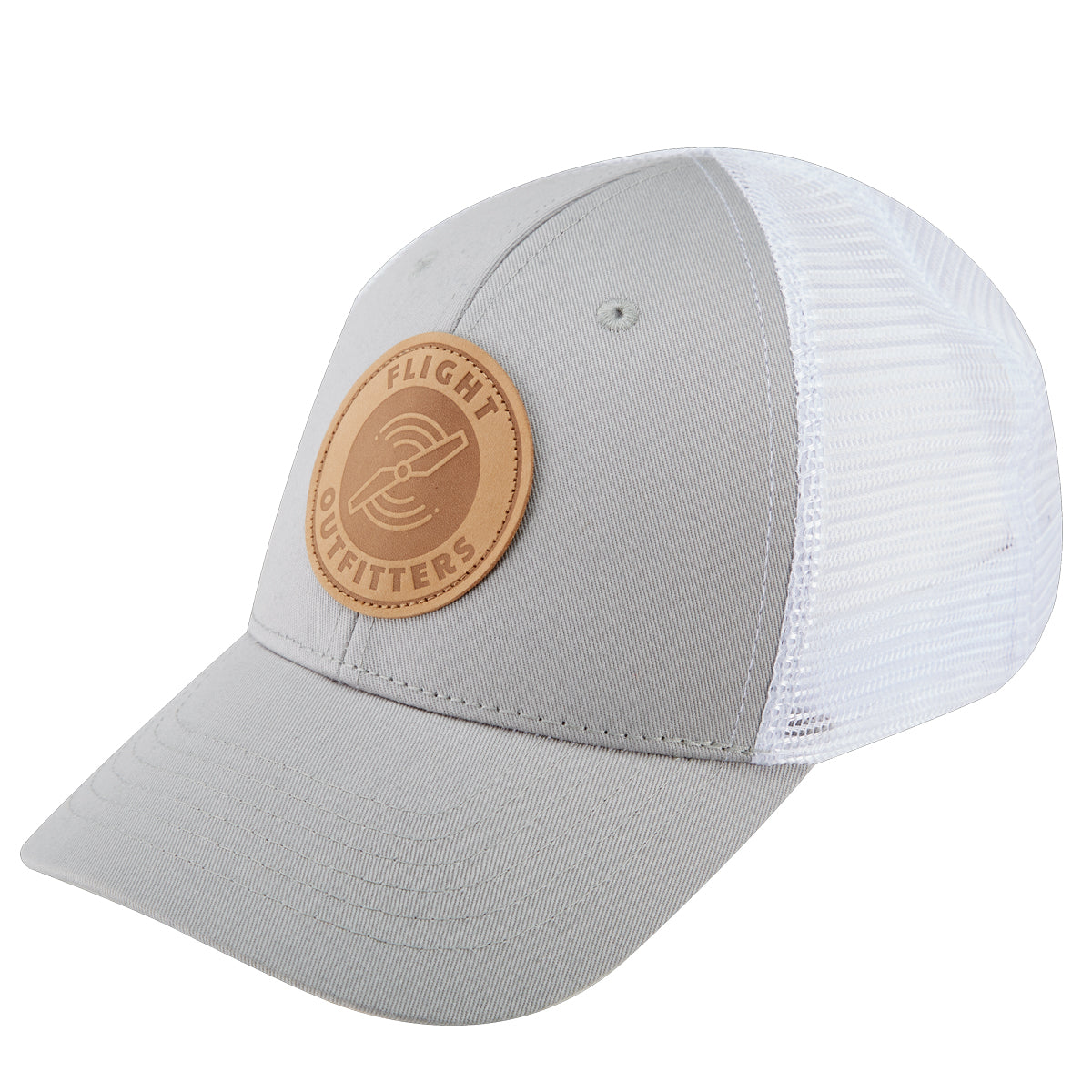 Flight Outfitters Cloud Cruiser Hat side profile aviation trucker hat