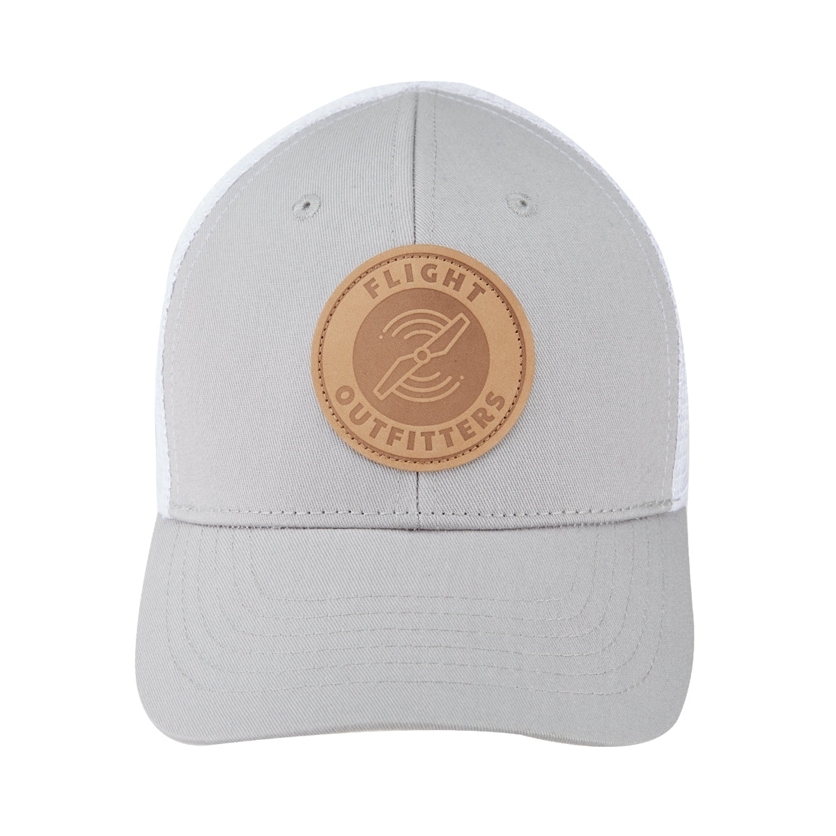 Flight Outfitters Cloud Cruiser Hat front logo patch detail