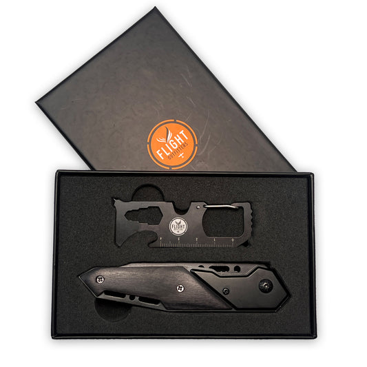 Flight Outfitters Knife & Multi-Tool Set – Compact EDC Gear