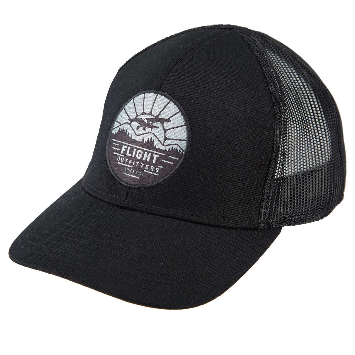 Flight Outfitters Mountain Maverick Hat angled front view aviation cap