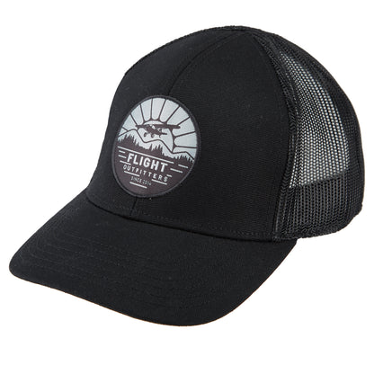 Flight Outfitters Mountain Maverick Hat angled front view aviation cap