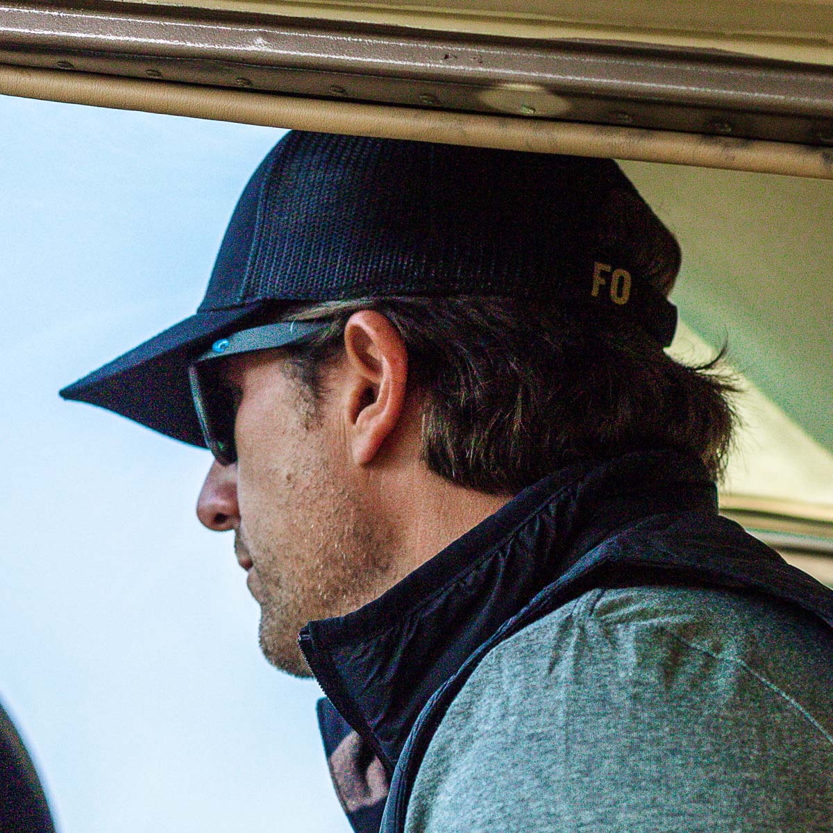 Flight Outfitters Mountain Maverick Hat side view worn by pilot