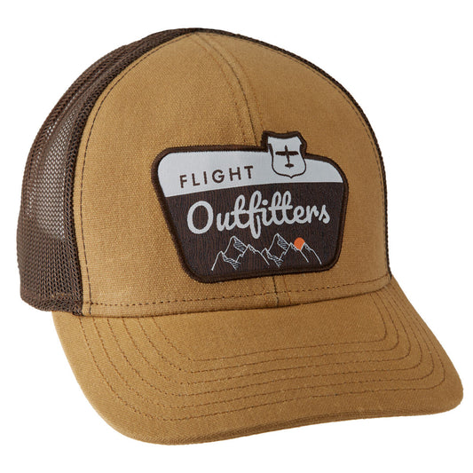 Flight Outfitters Pilot’s Peak Hat aviation pilot cap front view