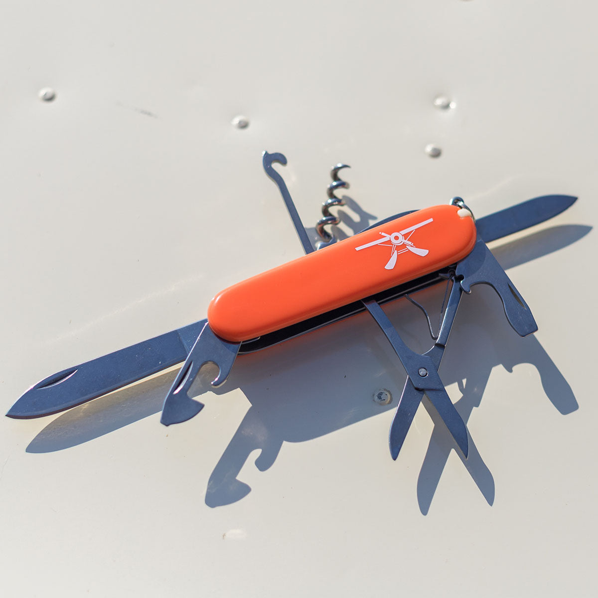 Flight Outfitters Sidekick Pocketknife multi tool EDC knife open tools view