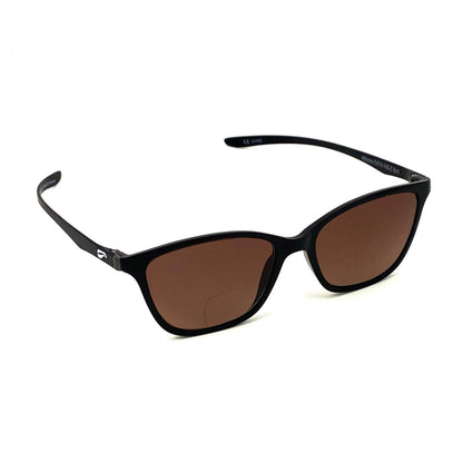 Flying Eyes Athene bifocal matte black gradient copper three quarter