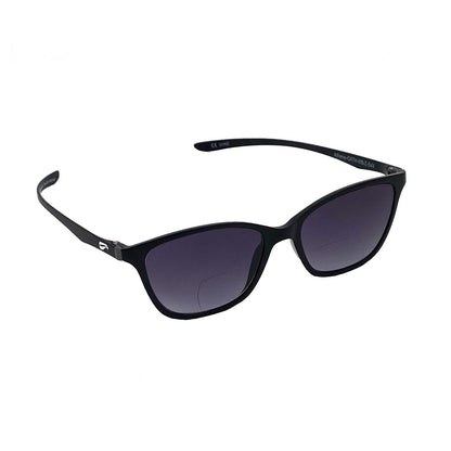 Flying Eyes Athene bifocal matte black gradient gray three quarter