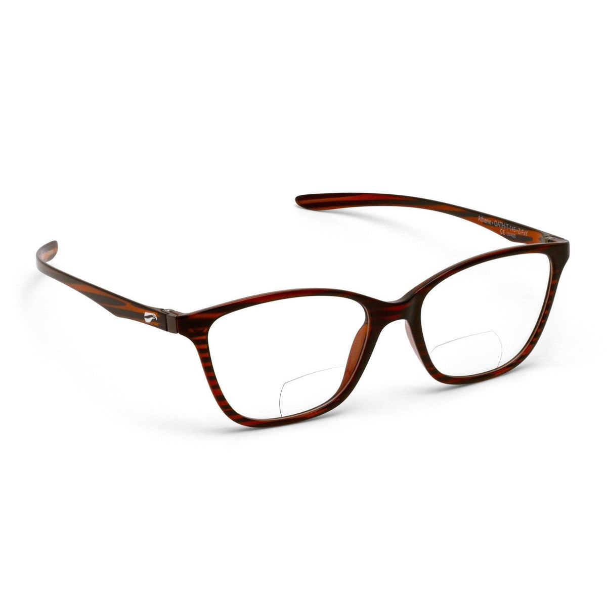 Flying Eyes Athene bifocal tortoise clear three quarter
