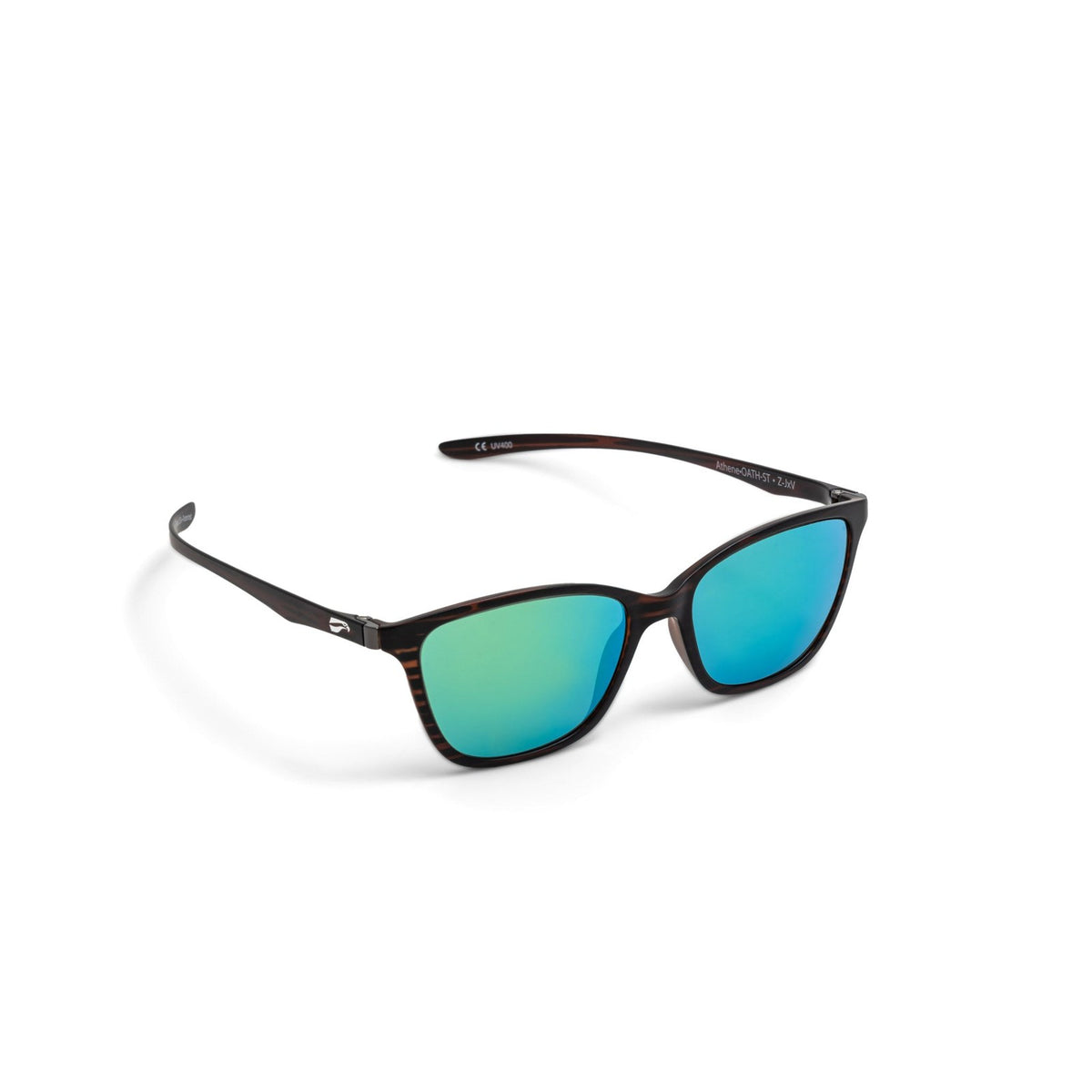Flying Eyes Athene replacement lenses in Mirrored Emerald.