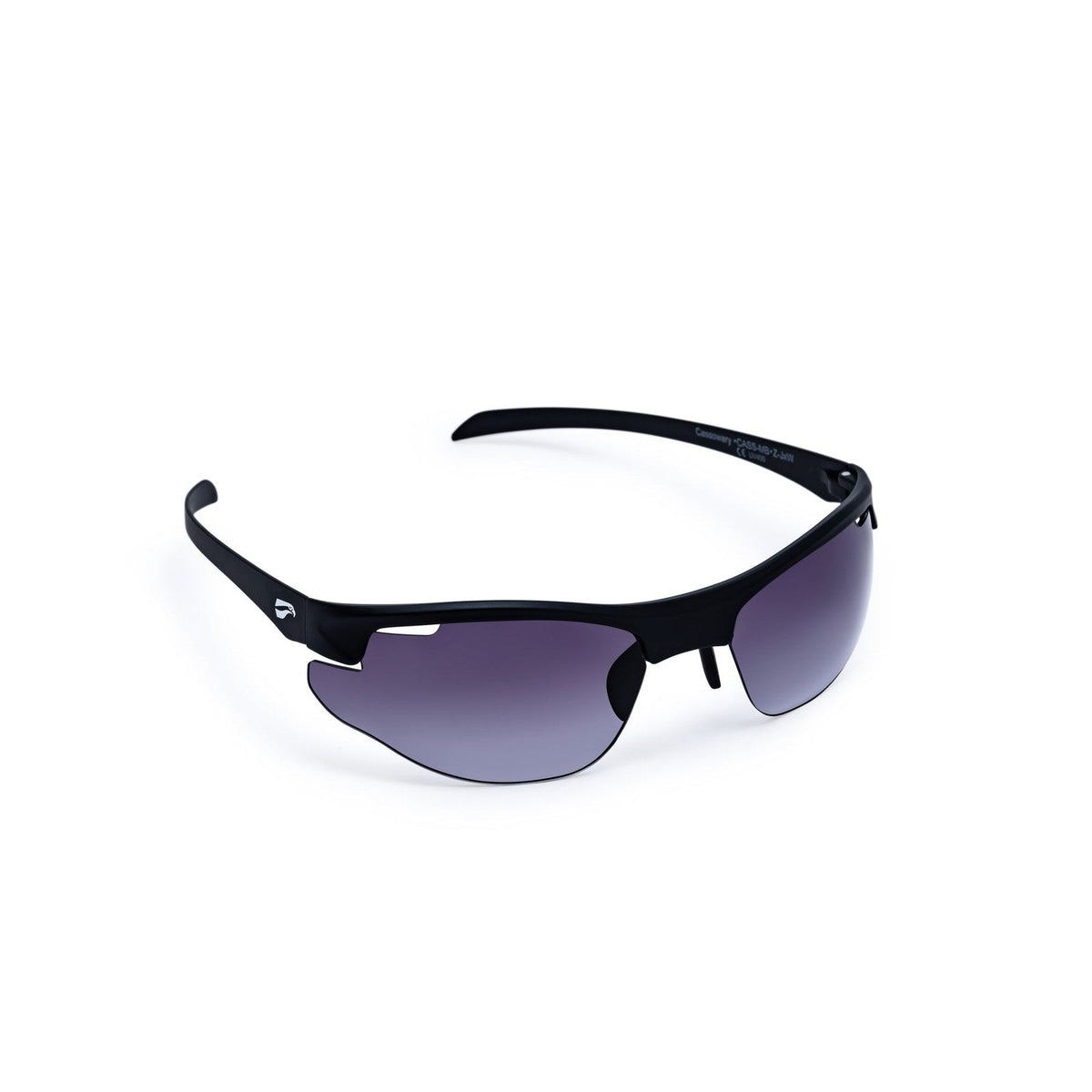 Flying Eyes Cassowary Standard Matte Black Gradient Gray