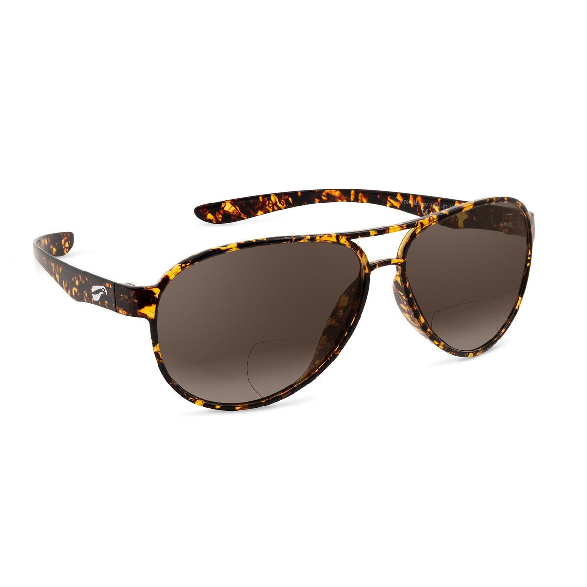 Flying Eyes Cooper Aviator bifocal sunglasses CPN-ET-GCT frame and lens