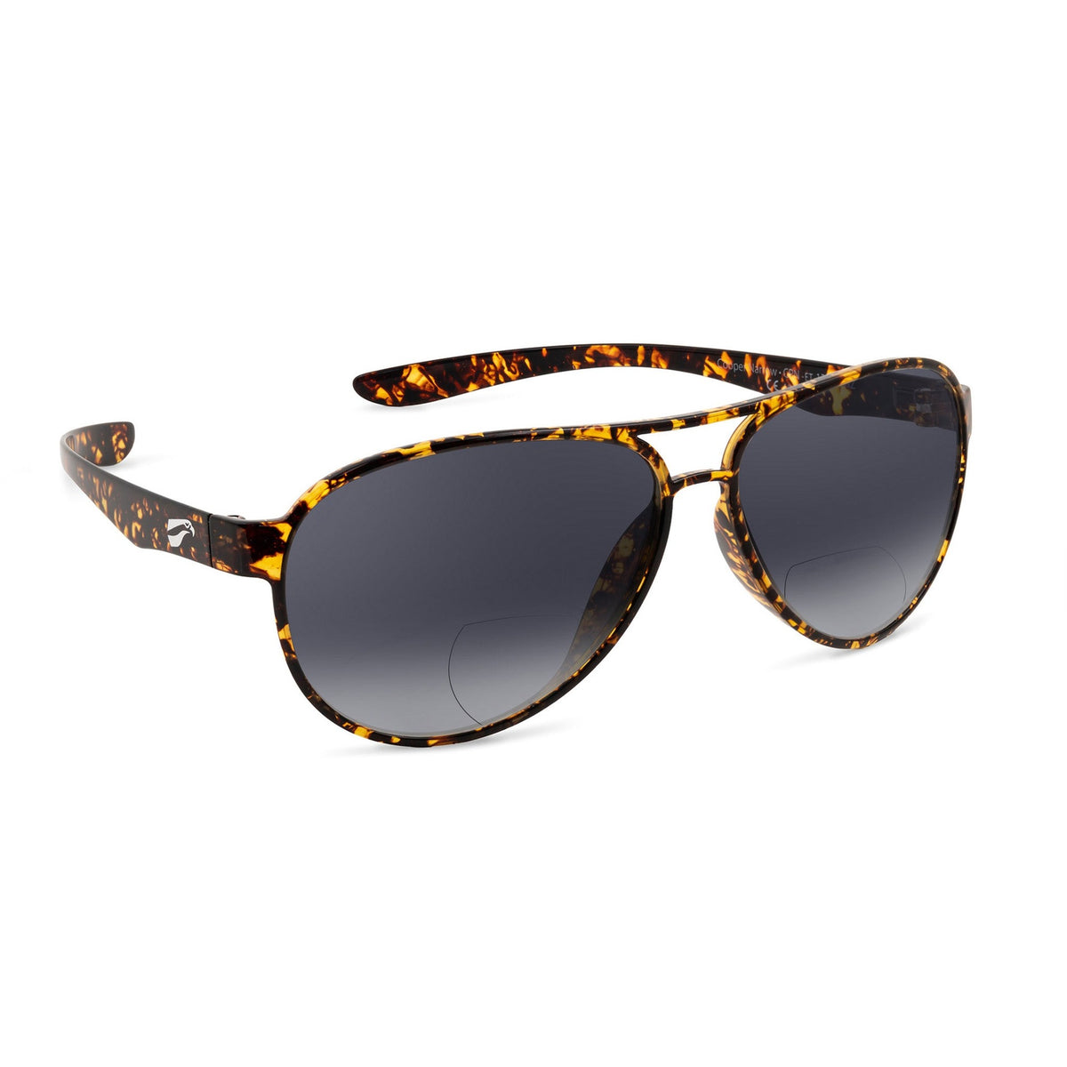 Flying Eyes Cooper Aviator bifocal sunglasses CPN-ET-GGT frame and lens