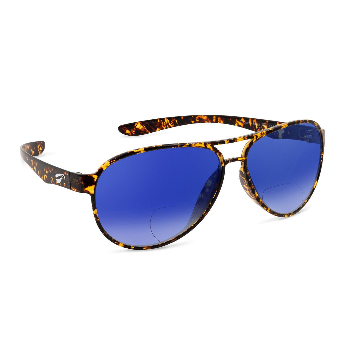 Flying Eyes Cooper Aviator bifocal sunglasses CPN-ET-GMS frame and lens