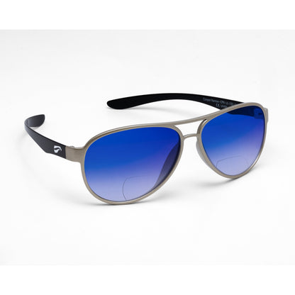 Flying Eyes Cooper Aviator bifocal sunglasses CPN-LG-GMS frame and lens