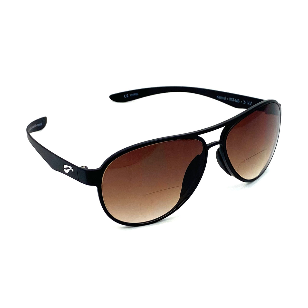 Flying Eyes Cooper Aviator bifocal sunglasses CPN-MB-GCT frame and lens