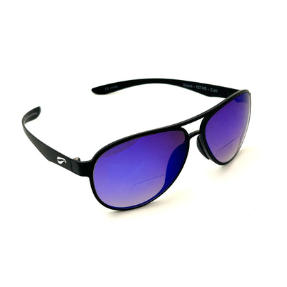 Flying Eyes Cooper Aviator bifocal sunglasses CPN-MB-GMS frame and lens