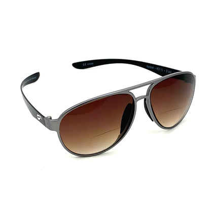 Flying Eyes Cooper Aviator bifocal sunglasses CPN-S-GCT frame and lens