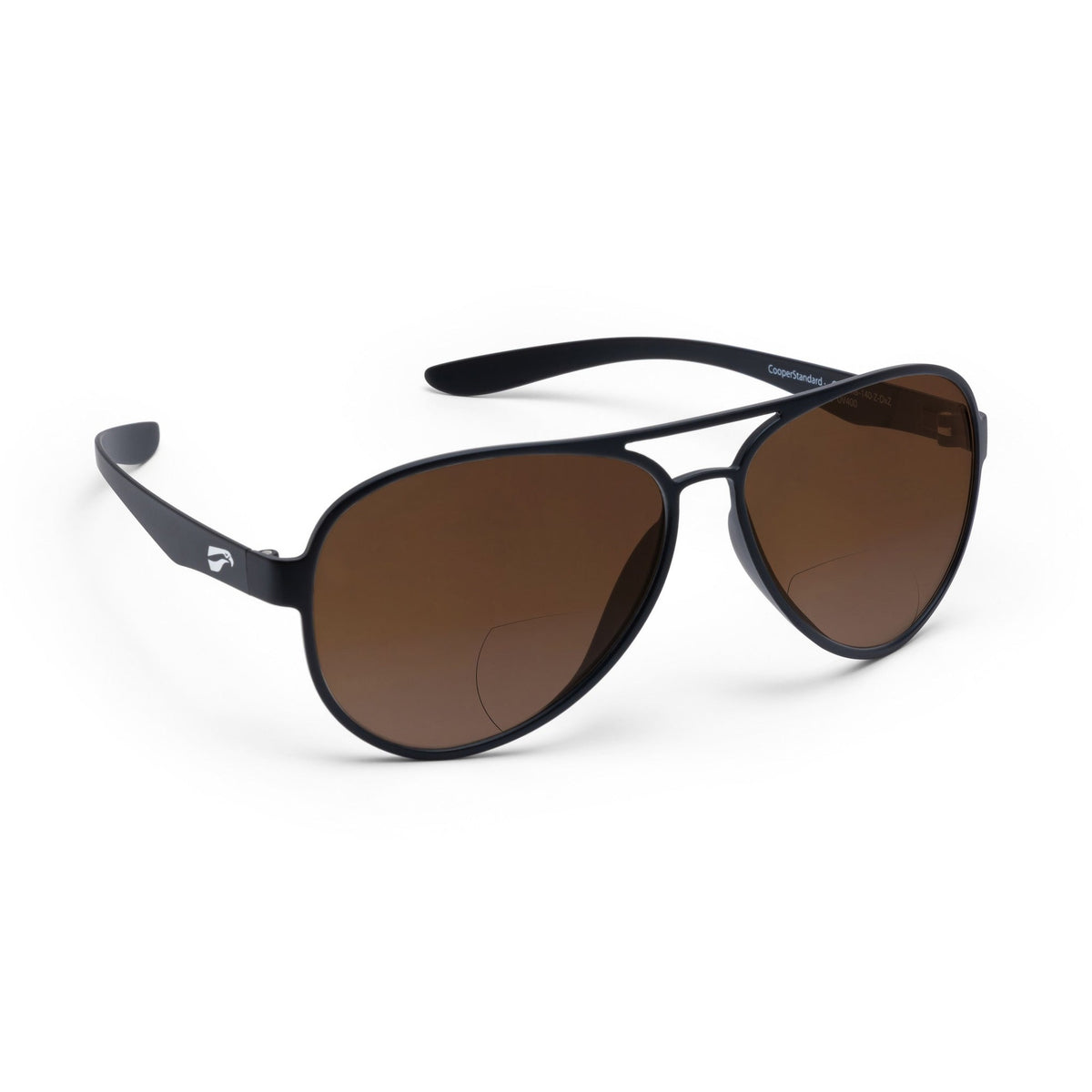 Flying Eyes Cooper Aviator bifocal sunglasses CPR-MB-GCT frame and lens