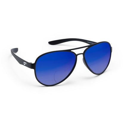 Flying Eyes Cooper Aviator bifocal sunglasses CPR-MB-GMS frame and lens