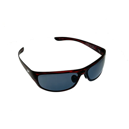 Flying Eyes Golden Eagle Sport Standard Satin Tortoise sunglasses with Dark Solid Gray lenses
