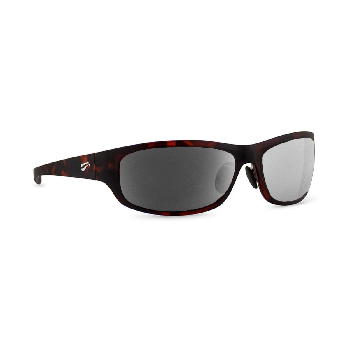 Flying Eyes Golden Eagle Sport Standard Satin Tortoise sunglasses with Mirrored Onyx lenses