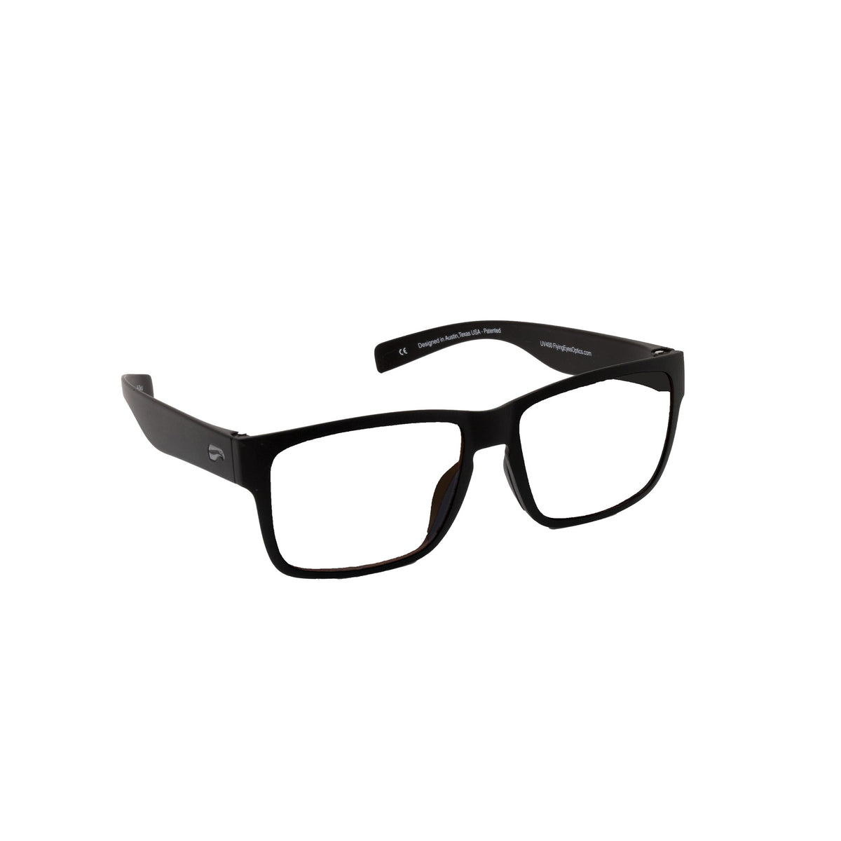 Flying Eyes Kingfisher Narrow aviation sunglasses - KFN-MB-CLR